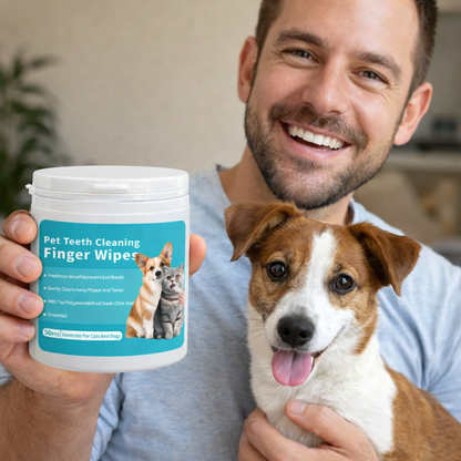 Pet Care Finger Wipes