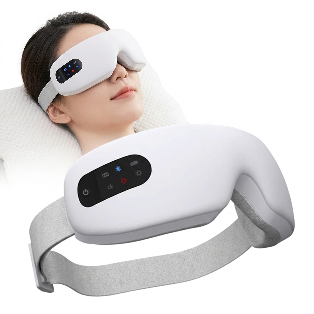Heated Eye Massager with Vibration & Bluetooth Music