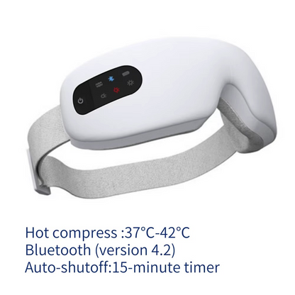 Heated Eye Massager with Vibration & Bluetooth Music