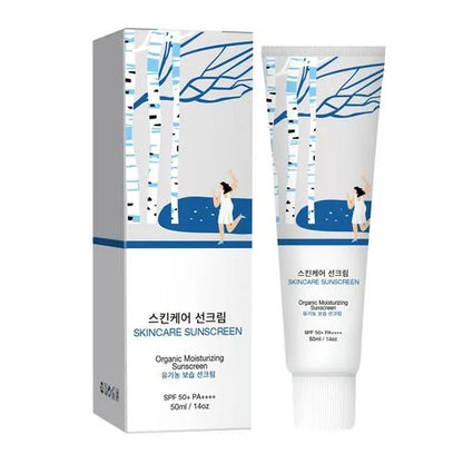2/1pcs SPF50+ Sunscreen Cream Centella Strong UV Protection Water-Based Sunscreen Sun Body Sunblock Moisturizing Skin Care
