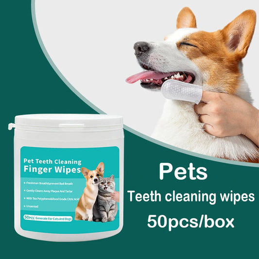 Pet Care Finger Wipes